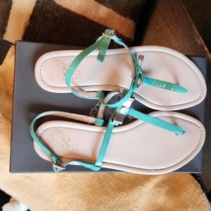 Vince Camuto feather blue sandal size 9.5
